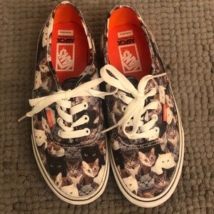 Vans ASPCA Cat Print Canvas Sneakers